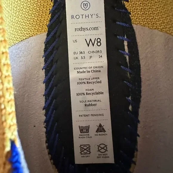 Rothy’s The Point Marigold Ballet Flats - Picture 7 of 9